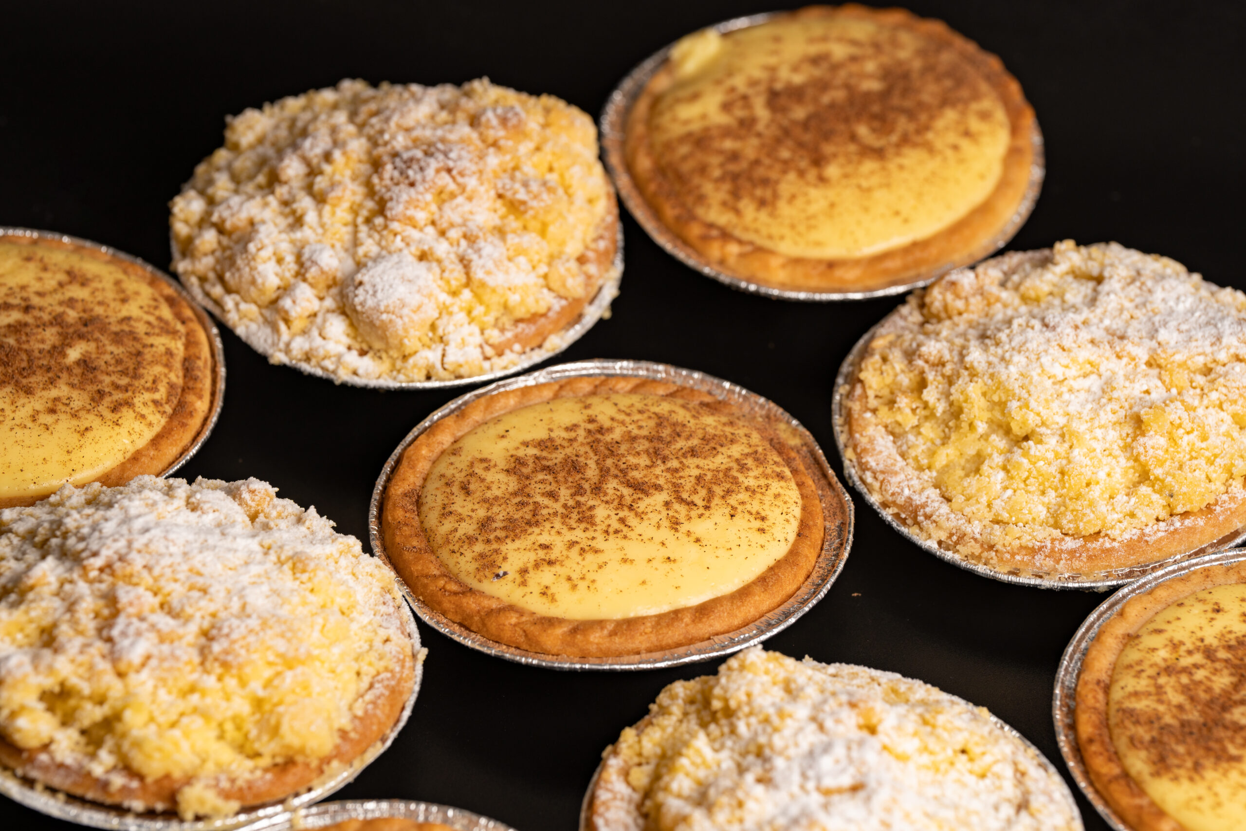 Custard Tart & Apple Crumble - Cursty Devil